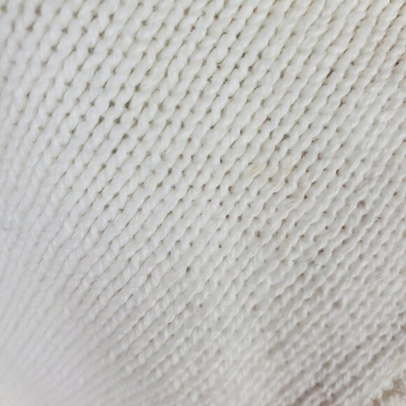 Vintage  80s Embroidered Abstract Line Art Scoop Neck Sweater Measures Medium - Picture 13 of 15